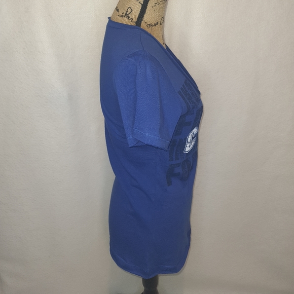 Women's NFL Indianapolis Colts V-neck Tee Shirt SM - Picture 2 of 8